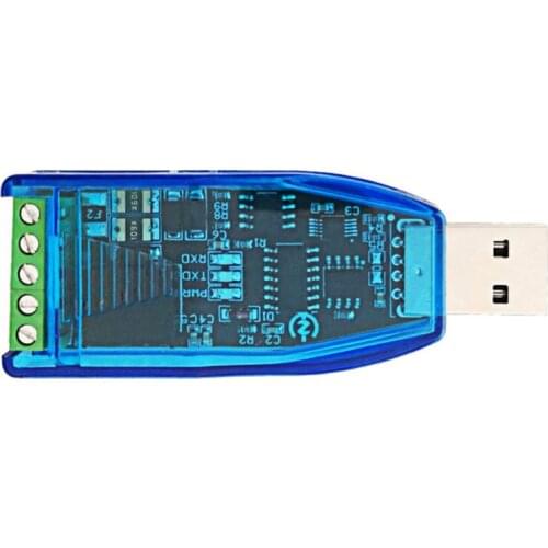 Isolated Industrial USB to RS485 Communication Module TVS Protection Short Circuit Protective Converter Module