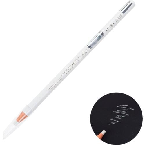 Microblading 1pc Eyebrow Pencil Natural Long Lasting 1818 White Waterproof Lasting Soft Coloured Accessory