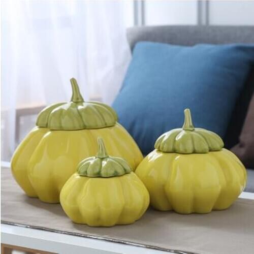 CREATIVE HOME DECORATIONS, PUMPKIN STORAGE TANK, STORAGE TANK, CREATIVE PUMPKIN CRAFTS, HALLOWEEN DECORATION GIFTS