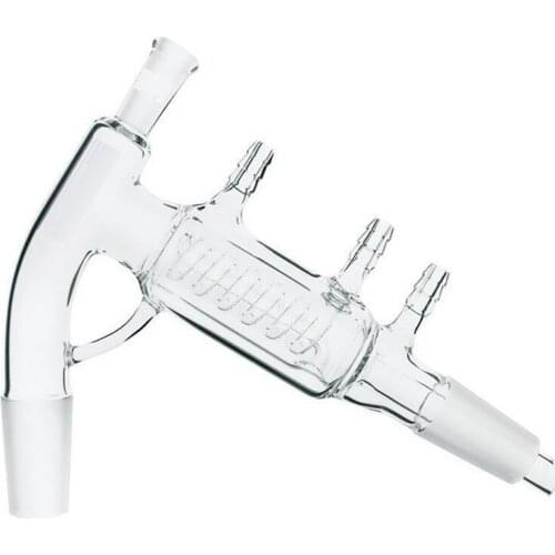 Laboratory Distilling Heads,Short Path,Improved Jacket and coiled,10/18 top Joint