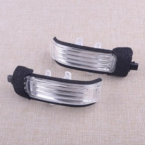 1 Pair ABS Side Mirror Turn Signal Lights Lamps 81740-0F010 81730-0F010 Fit For Toyota RAV4 Tacoma Sienna 4Runner 2009-2011 2012