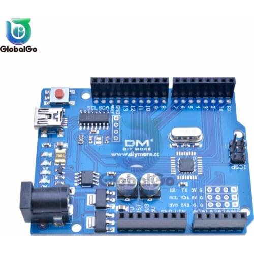 Mini USB Head Development Board Without Cable CH340 for Arduino UNO R3