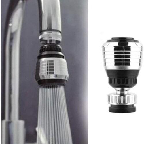360 Degree Rotating Faucet Filter Tip Water Bubbler Faucet Anti-splash Economizer Kitchen Supplies