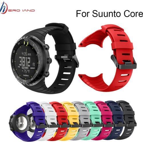 Sport Watch Strap for Suunto Core Watch Band WatchStrap Bracelet Replacement Wristband for Suunto Core Smart Watch Wrist band