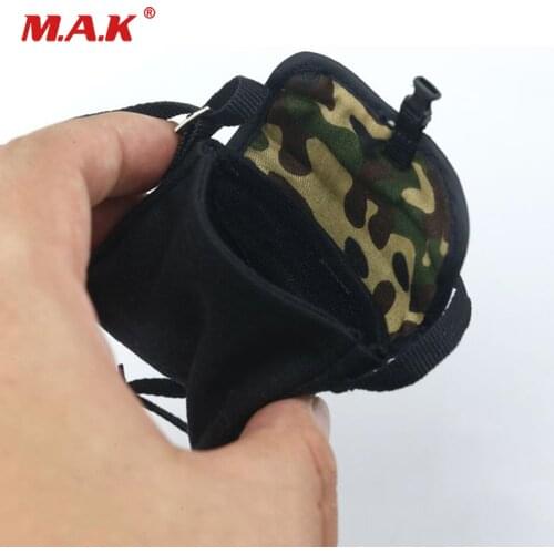 1:6 Scale Male Scene Accessories Reporter Backpack Shoulder Bag Camouflage Stitching Model for 12'' Action Figure