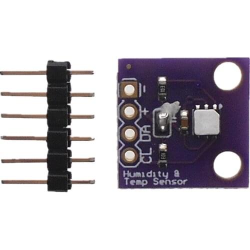 Si7021 HTU21D SHT20 HDC1080 temperature and humidity sensor module I2C digital high precision with pin header