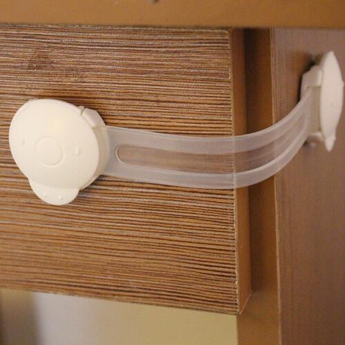 5Pcs/Lot Drawer Door Cabinet Cupboard Safety Locks Child Baby Security Proof Baby Safety Lock Multi-function