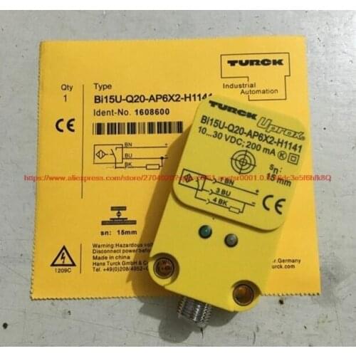 Bi15U-Q20-AP6X2-H1141/ Bi15U-Q20-AN6X2-H1141/ Bi15U-Q20-RP6X2-H1141/ Bi15U-Q20-RN6X2-H1141 proximity switch sensor