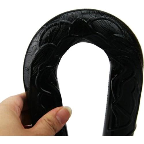 Candiway soft flexible silicone Realistic double head U shape artificial penis vagina anal Stimulator adult sex toys for couple