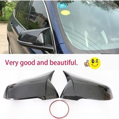 2pcs For BMW 1 Series F52 2 Series F45 Active Tourer X1 F48 F49 X2 F39 Z4 G29 High-quality carbon fiber rearview mirror cover