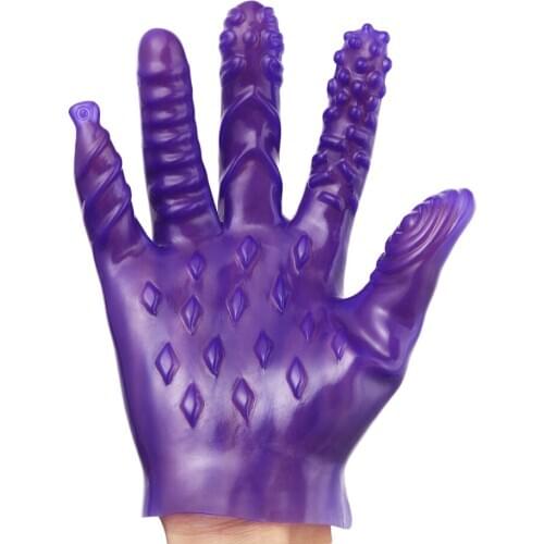 Flirting Sex Gloves Adult Games for Couple Erotic Toys G Spot Masturbator Vagina Clitoral Stimulator Nipple Tease Glove Sex Shop