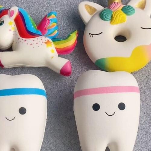 Kejia company 2019 new product Mix toys of various styles PU slow rebound decompression toy