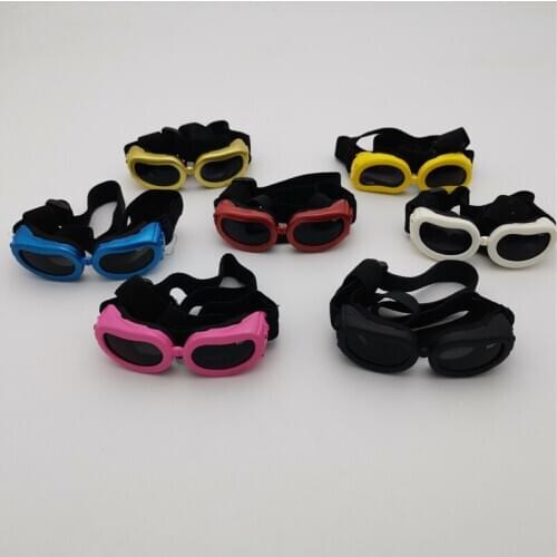 Pet Dog Glasses Small Middle Dog Pet Glasses Pet Eyewear Waterproof Dog UV Protection Goggles Sunglasses