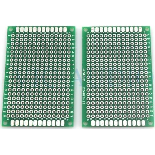 PCB Board Universal Board Double Faced Tin Plate 40mm*60mm*1.6mm 4*6CM Test Board 10PCS Free Shipping