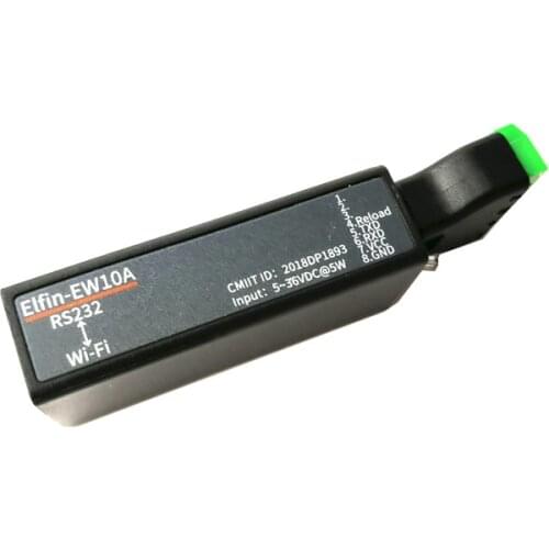 Serial Port RS232 to WiFi Device ServerMmodule Elfin-EW10 Support TCP/IP Telnet Modbus TCP Protocol Data Transfer via WiFi