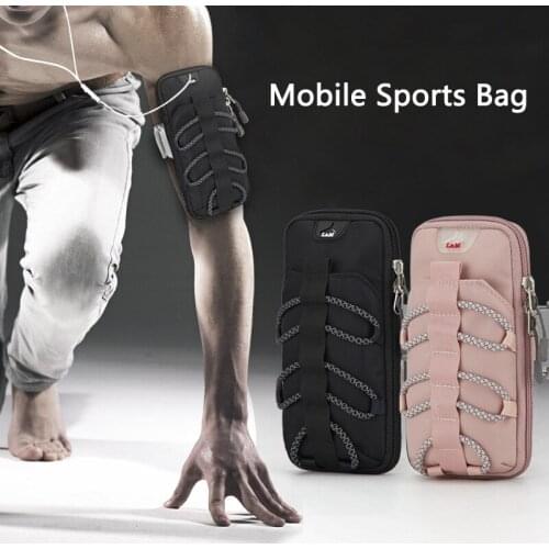 Sport Running Arm Bag Cell Phone Pouch Waterproof Jogging Fitness Mobile Phone Bag Hiking Cycling Card Key Earphone Holder