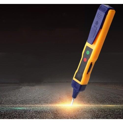 1pcs AC/DC Voltage Meter Electric Compact Pen Voltage Battery Test Pencil Continuity Voltage Detector Pen Non-contact Inductive