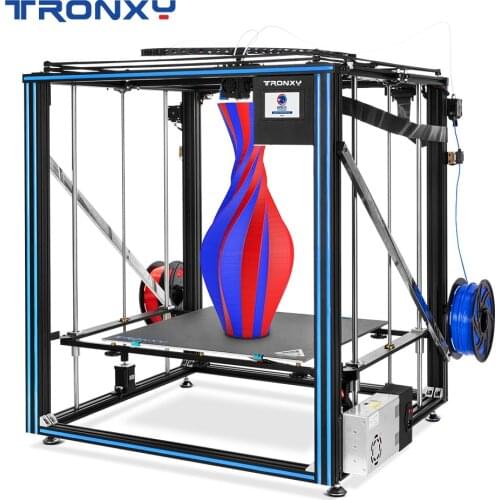 Tronxy Large Build Plate Dual color 500*500mm Full Metal Frame X5SA-500-2E 3D Printer with Silent Resume Power Failure 3d