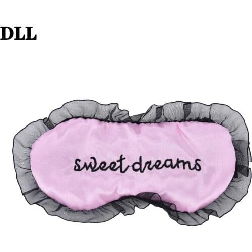 5 Style Duplex Silk Sleeping Eye Mask Sexy Eye Shade Sleep Mask Black Mask Bandage On Eyes For Sleeping