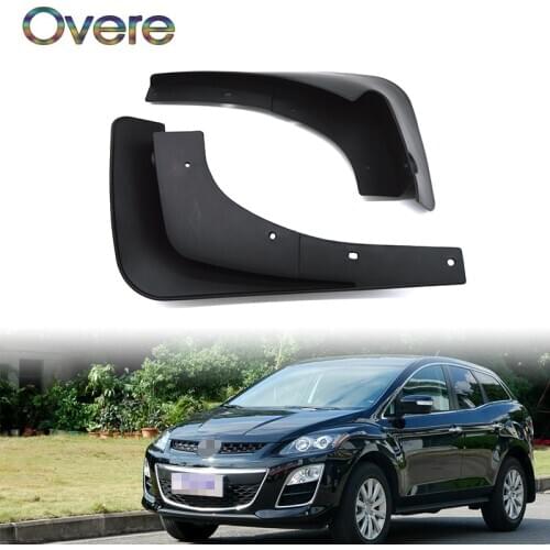 OVERE Car Front Mudguards For MaOVEREa CX-7 2007 2008 2009 2010 2011 2012 2013 Accessories Mud Flaps Car-styling 2Pcs Mudflaps