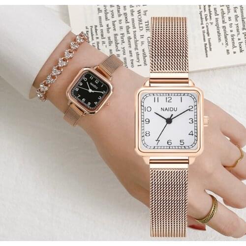Simple Silver Women Watches NEW Brand Stainless Steel Ladies Wristwatches Fashion Minimalist Female Quartz Clock Reloj Mujer