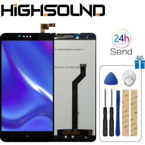 For ZTE Zmax Pro Z981 LCD Display Touch Screen Digitizer Glass Assembly Replacement For ZTE Zmax Pro Z981 Phone+tools