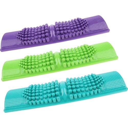 Travel Plastic Trigger Point Reflexology Massage Board Tool For Plantar Fasciitis Foot Arch Pain