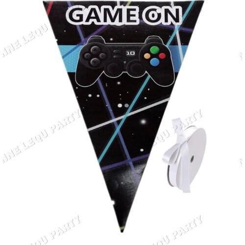 Video Game On Party Supplies Banners - Party Favors Birthday Battle Royale Game Banner Decorations Toy