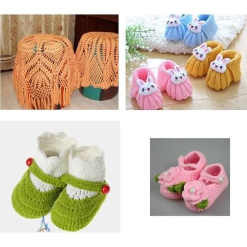 1 Roll 28 Meters Colored Weaving Thread Yarn Soft Polyester Woven Bag Carpet DIY Hand-Knitted Material