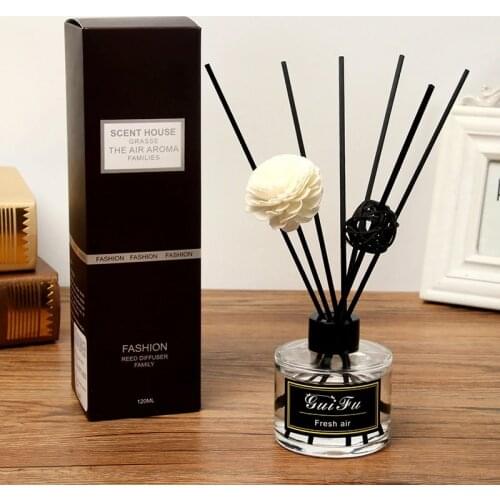 Fire-free Aromatherapy Essential Oil Set Air Freshener Household Deodorant Rattan Long Lasting Volatile Perfume