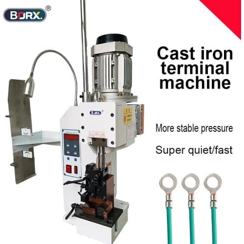 BORX-2000 2T Computer DC Terminal Crimping Machine Fast Speed Cast Iron 3T Clamping Machine