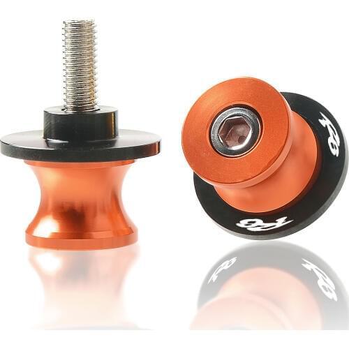 High Quality CNC aluminum Motorcycle Swingarm Spools Sliders Stand Screws 6mm For YAAMAHA YZF R6 YZFR6 YZF-R6 1999-2004