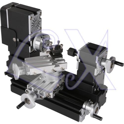 Zhouyu TZ20002MR 12000rpm 60W Big Power Mini Metal Spinning Lathe diameter can be expanded to 50mm