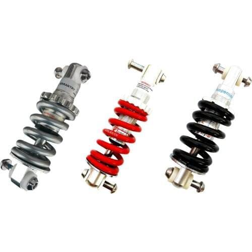 1PC Universal 125mm Mountain Bike Air Shock Absorber Rear Suspension For MTB Road Bike Absorber Suspension Bike Accessories