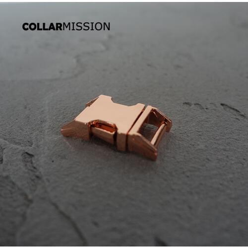 100pcs/lot 15mm Metal Plated Quick Release Buckles For Luggage Outdoor Backpack Webbing Cat Dog Collar-Strap DIY Accessory CK15M