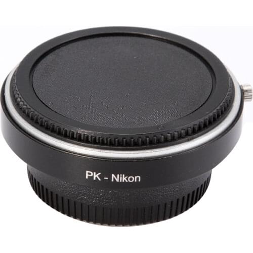 Fotga Lens Adapter With Glass for Pentax PK K Lens to Nikon D810 D800 D750 D7100 D5300 D7200