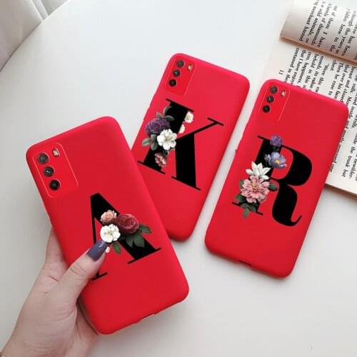 For Poco M3 Case Silicone Soft Letter Cover on Xiaomi Poco M3 Phone Case For Global Version Xiomi Poco M3 PocoM3 M 3 pro 5G Case