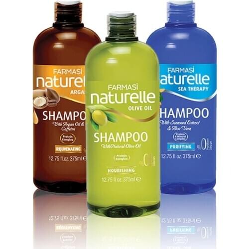 Farmasi Naturelle Argan + Sea + Olive Oil Shampoo Set 412339817