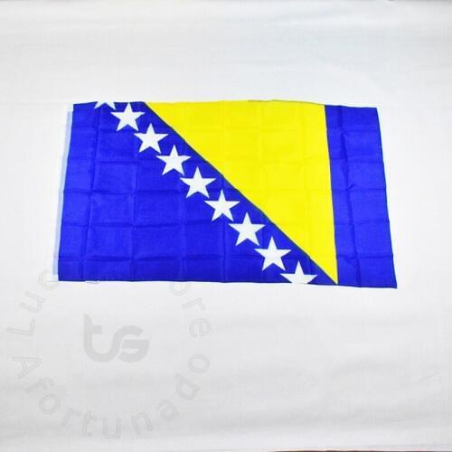 Bosnia and Herzegovina 90*150cm flag Banner Hanging National flag for meet,Parade,party.Hanging,decoration