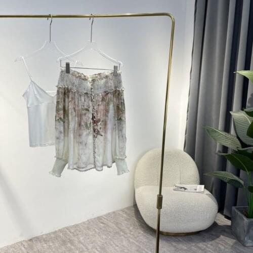 Блузки с цветами 烟如盼 China At AliExpress