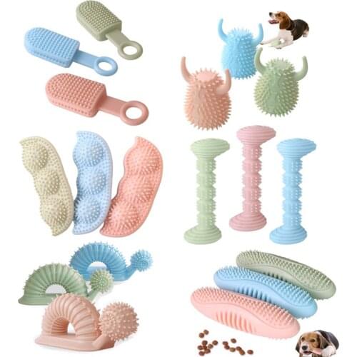 Soft TPR Leakage Food Pet Toy Interactive Puppy Feeder Teether Dog Slow Feeding Chew Pet Toys Puzzle Entertainment