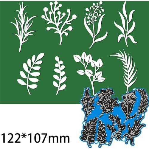 122*107mm LEAVES new Metal Cutting Dies for decoration card DIY Scrapbooking stencil Paper Craft Album template Dies