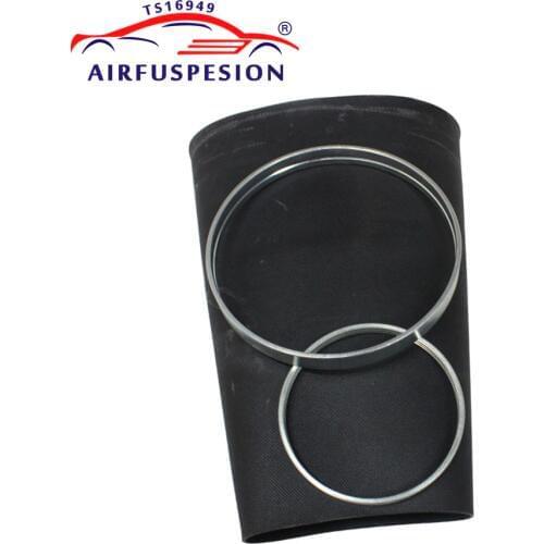For Audi Q7 Rear Pillow Rubber Sleeve Air Bellow Sleeve With Rings Air Suspension Repair Kit Bladder 7L8616503B 7L6616503B