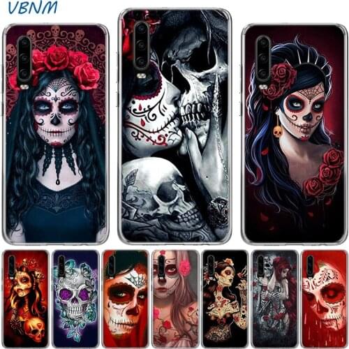 Catrina Beautiful Rose Girl Silicone Case For Huawei P40 P30 P20 Mate 40 30 20 10 P10 Pro+ lite P Smart 2020 Z Plus + 2019 2018