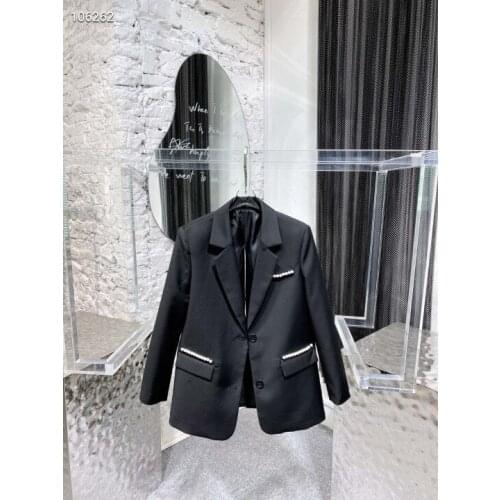 2021Fashion Bows Hollow Out Beading Women Clothing Jackets for Women Coats and Jackets Women Free Shipping