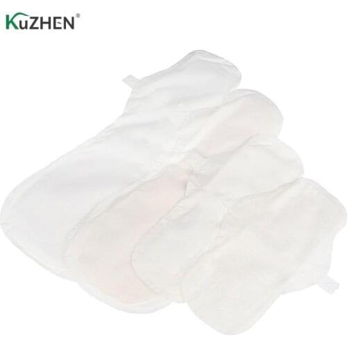 1pc Washable Thin Reusable Cotton Pads Menstrual Cloth Sanitary Soft Pads Napkin Waterproof Panty Liners Feminine Hygiene Pads