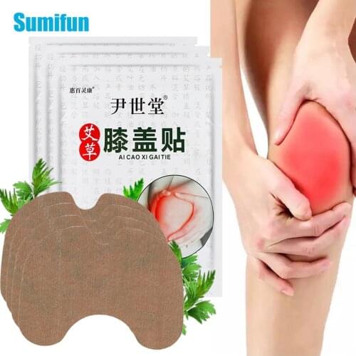 12pcs Wormwood Extract Knee Plaster For Knee Joint Ache Pain Relieving Plaster Rheumatoid Arthritis Body Massage Stickers C2521