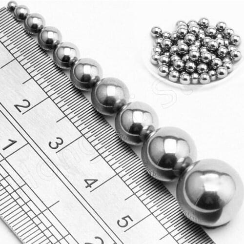 20pcs G10 Bearing Steel Ball 1 1.2 1.5 1.588 2 2.361 2.369 2.371 2.373 2.375~3.5mm GCR15 High Precision Chrome Steel Ball
