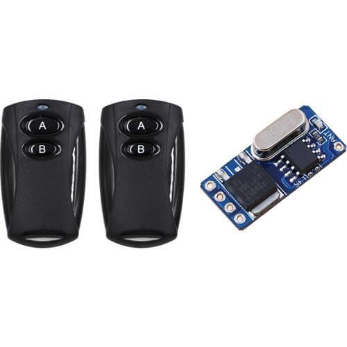 Wireless Micro Remote Control Switch Mini Receiver 3.5v 3.7v 4.5v 5v 6v 7.4v 8.4v 9v 12v Small Receiver Transmitter 315Mhz