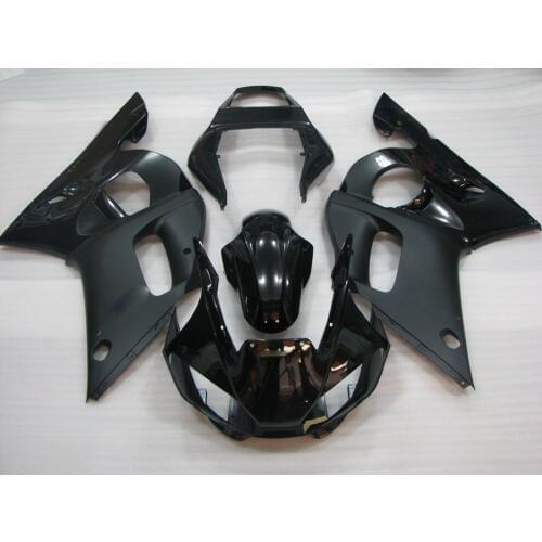 Black Bodywork for YZFR6 YZF R6 YZF600 YZF-R6 2002 2001 1999 2000 1998 98 99 00 01 02 Fairing Body Kit